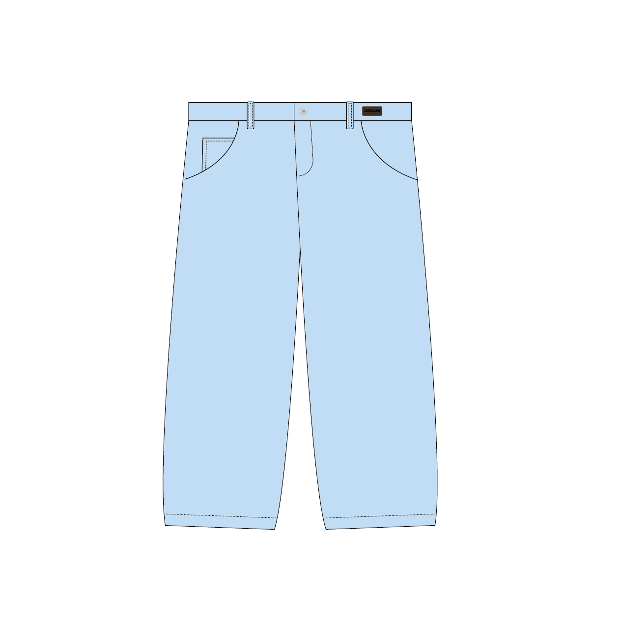 SKYBLUE CARPENTER | Baggy Jean