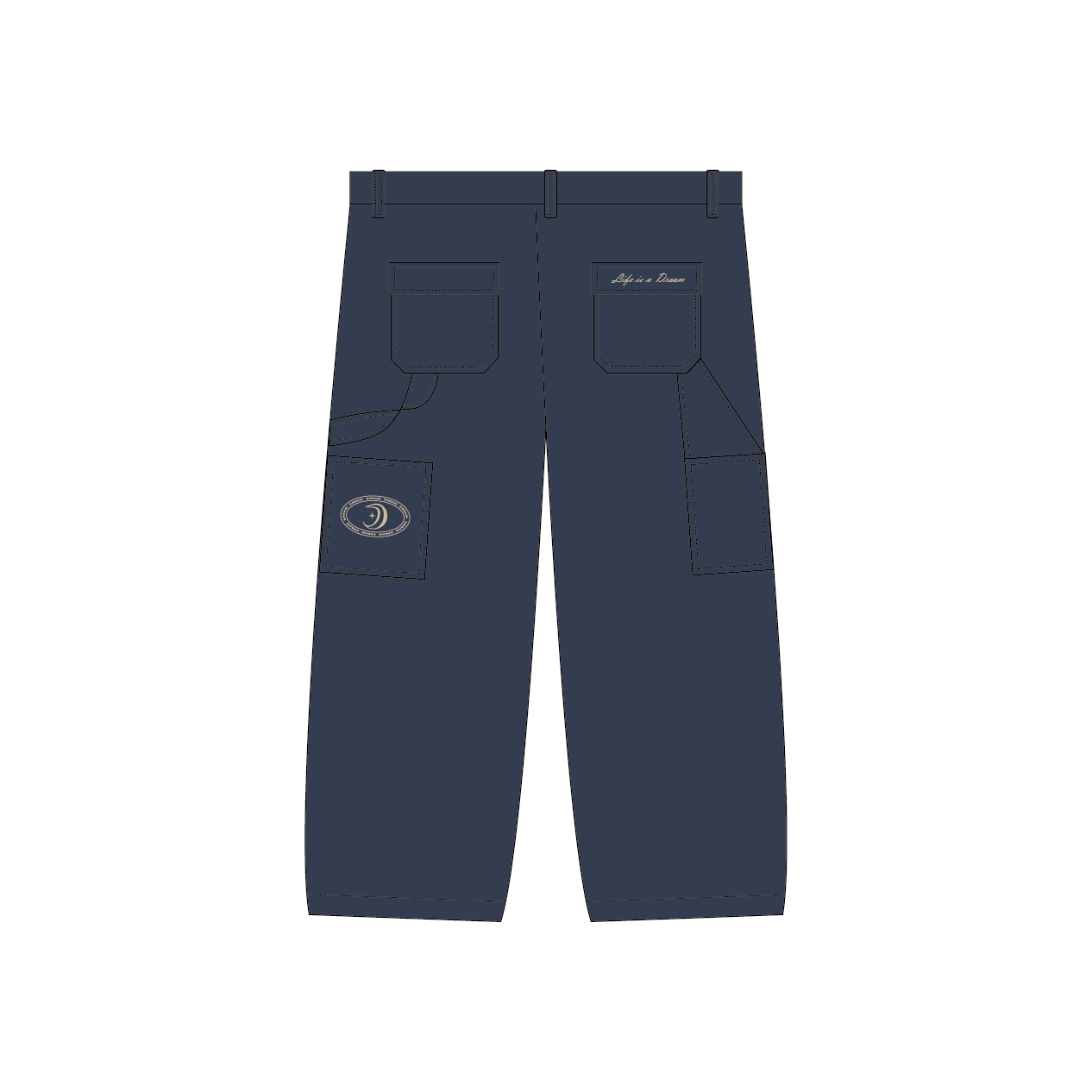 BLUE CARPENTER | Baggy Jean