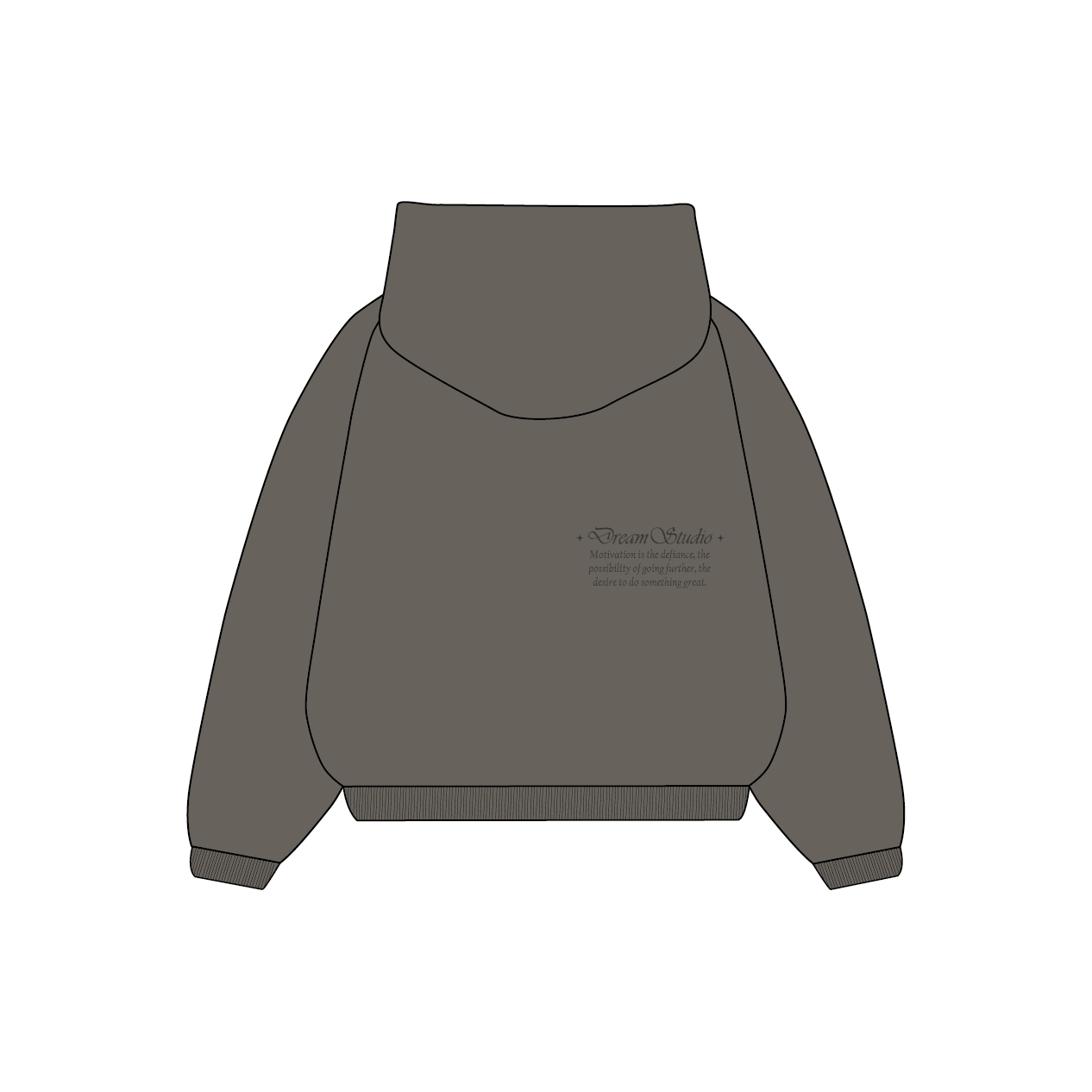 UNIQUE | Boxy Hoodie